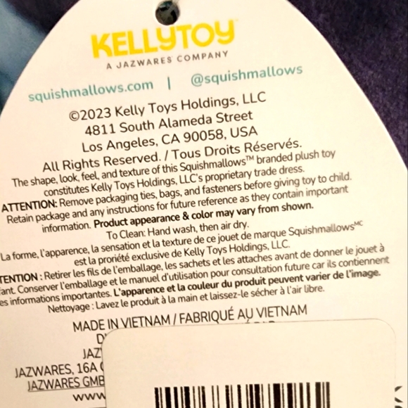 BLUEY 🐶 HugMees Bluey Dog Cartoon Character Original Squishmallow ☆ NWT ☆ - Picture 10 of 10